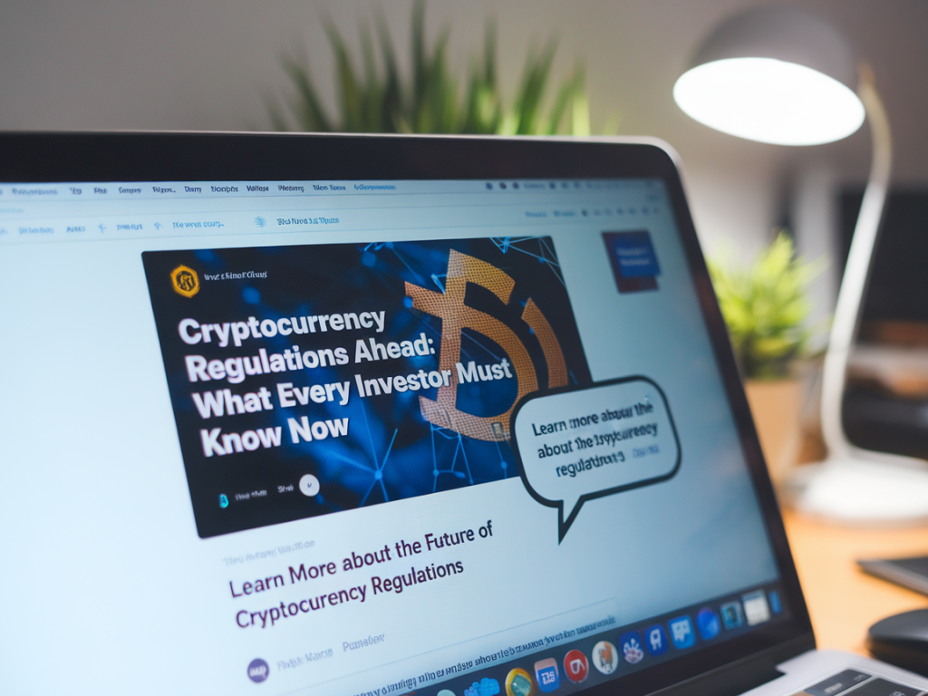 Cryptocurrency regulations ahead: what every investor must know now