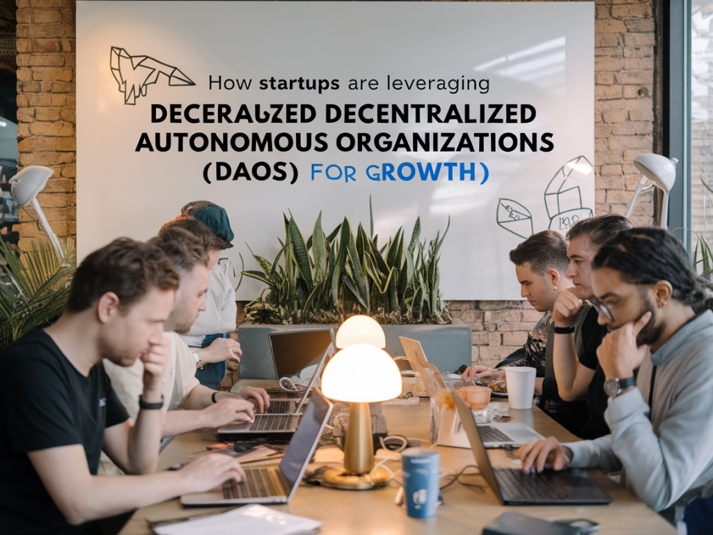 How startups are leveraging decentralized autonomous organizations (daos) for growth